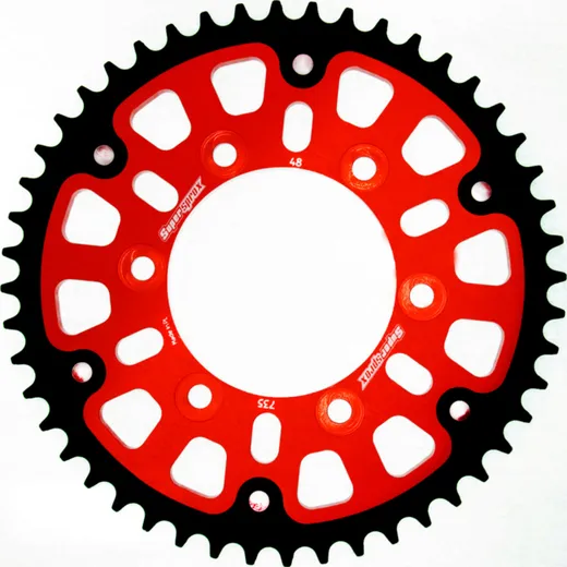 Stealth-Rear Sprocket / Chain Wheel Supersprox 520/48t red 50602R48