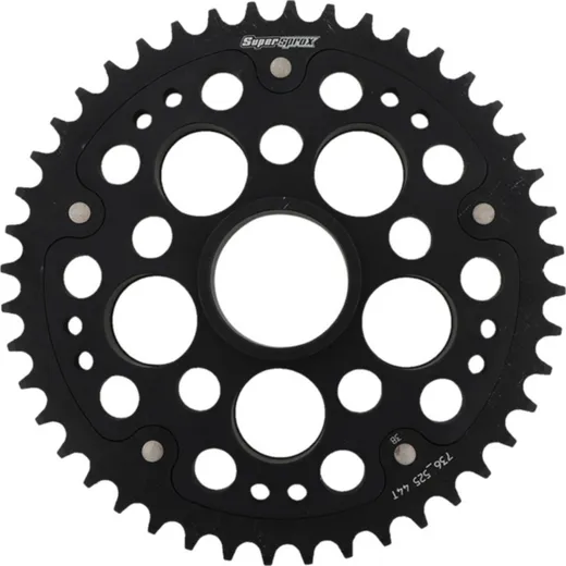 Stealth-Rear Sprocket / Chain Wheel Supersprox 525/44t black 50605K44