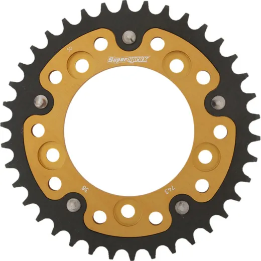 Stealth-Rear Sprocket / Chain Wheel Supersprox 520/38t gold 50613S38