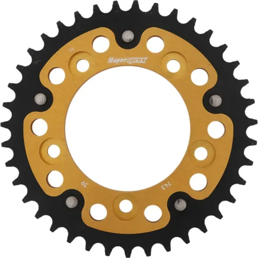 Stealth-Rear Sprocket / Chain Wheel Supersprox 520/39t gold 50613S39