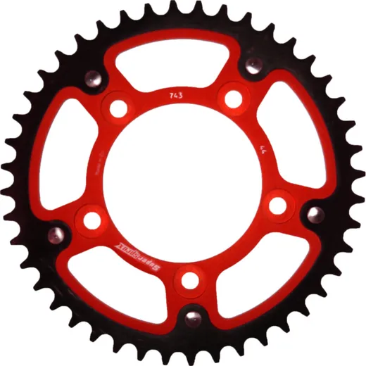 Stealth-Rear Sprocket / Chain Wheel Supersprox 520/44t red 50613R44