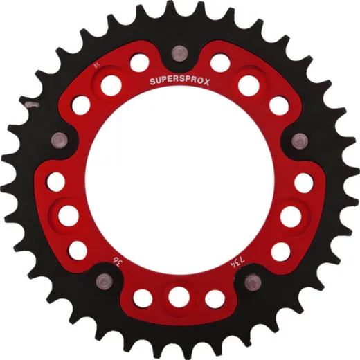Stealth-Rear Sprocket / Chain Wheel Supersprox 525/36t red