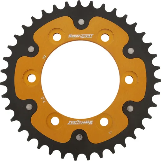 Stealth-Rear Sprocket / Chain Wheel Supersprox 525/39t gold 50609S39