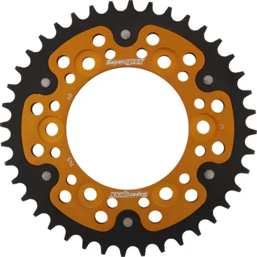 Stealth-Rear Sprocket / Chain Wheel Supersprox 525/40t gold 50609S40