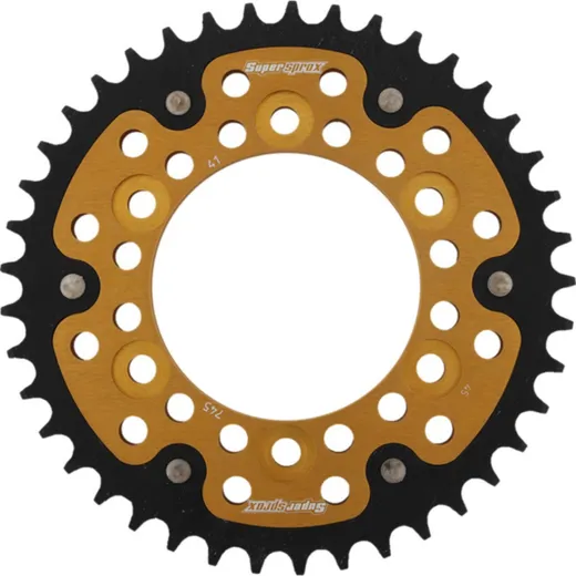 Stealth-Rear Sprocket / Chain Wheel Supersprox 525/41t gold 50609S41