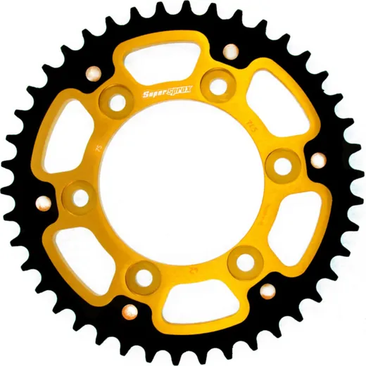 Stealth-Rear Sprocket / Chain Wheel Supersprox 525/42t gold 50609S42