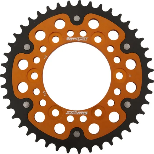 Stealth-Rear Sprocket / Chain Wheel Supersprox 525/43t gold 50609S43