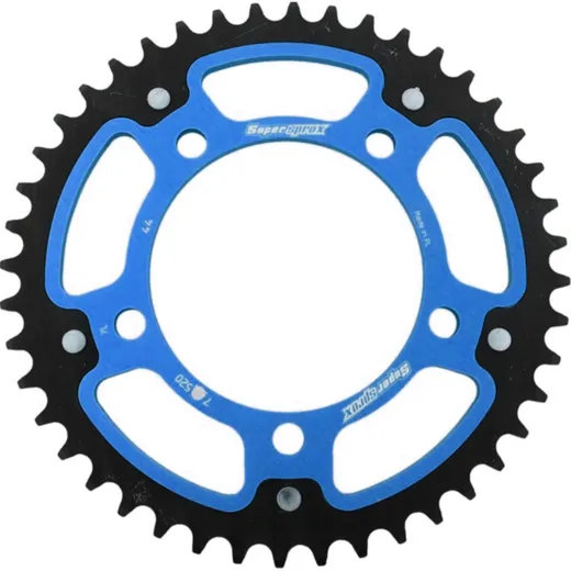 Stealth-Rear Sprocket / Chain Wheel Supersprox 520/44t blue 35701B44