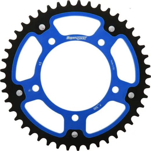 Stealth-Rear Sprocket / Chain Wheel Supersprox 520/45t blue 35701B45