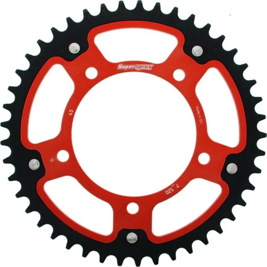 Stealth-Rear Sprocket / Chain Wheel Supersprox 520/45t red 35701R45