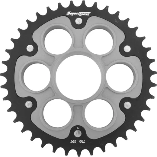 Stealth-Rear Sprocket / Chain Wheel Supersprox 520/39t silver 50620V39