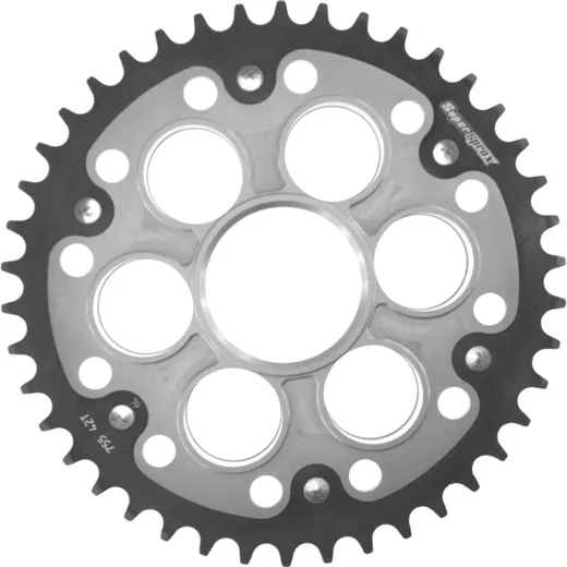 Stealth-Rear Sprocket / Chain Wheel Supersprox 520/42t silver 50620V42