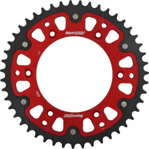 Stealth-Rear Sprocket / Chain Wheel Supersprox 520/47t red 92340R47