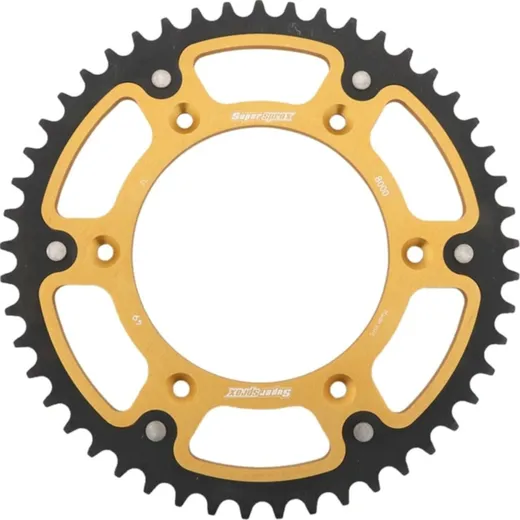 Stealth-Rear Sprocket / Chain Wheel Supersprox 520/49t gold 92340S49