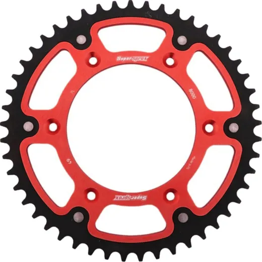Stealth-Rear Sprocket / Chain Wheel Supersprox 520/49t red 92340R49
