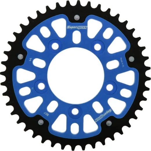 Stealth-Rear Sprocket / Chain Wheel Supersprox 525/44t blue 14404B44