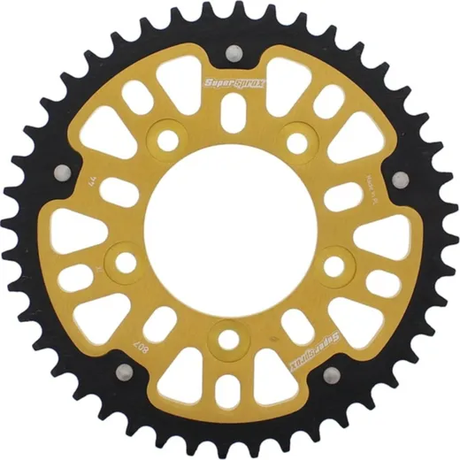 Stealth-Rear Sprocket / Chain Wheel Supersprox 525/44t gold 14404S44