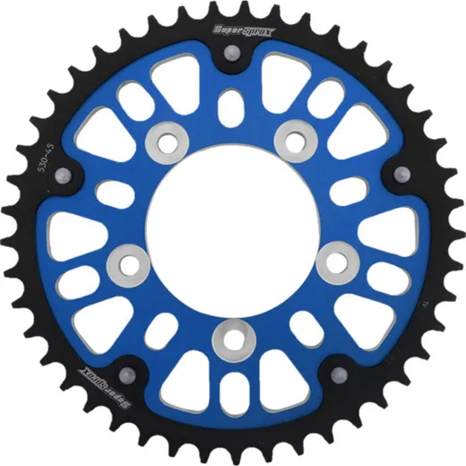 Stealth-Rear Sprocket / Chain Wheel Supersprox 525/45t blue 14404B45