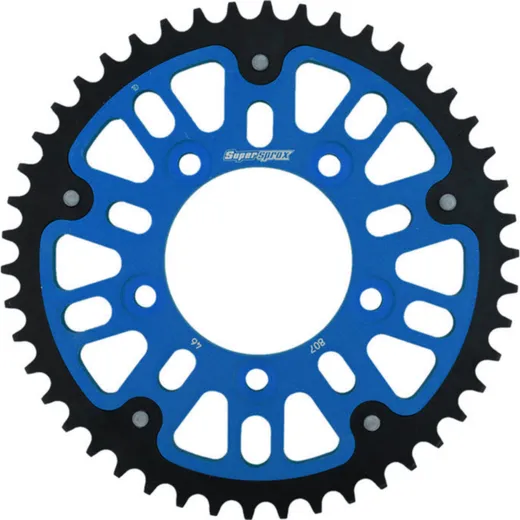 Stealth-Rear Sprocket / Chain Wheel Supersprox 525/46t blue 14404B46