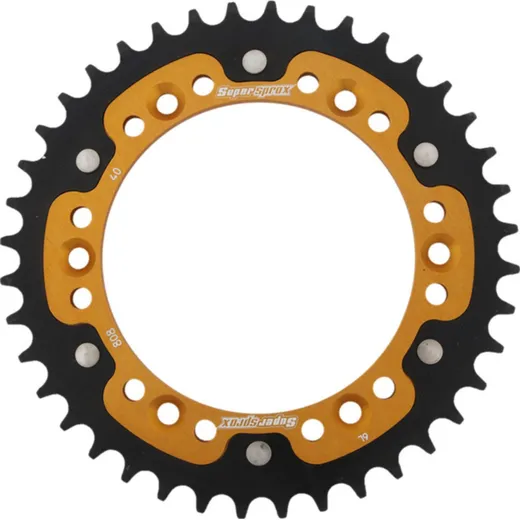 Stealth-Rear Sprocket / Chain Wheel Supersprox 520/40t gold 14203S40