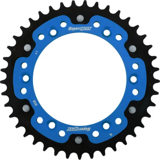 Stealth-Rear Sprocket / Chain Wheel Supersprox 520/41t blue 14203B41