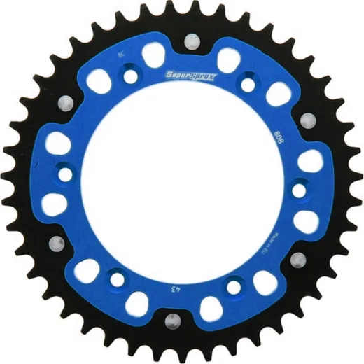 Stealth-Rear Sprocket / Chain Wheel Supersprox 520/43t blue 14203B43