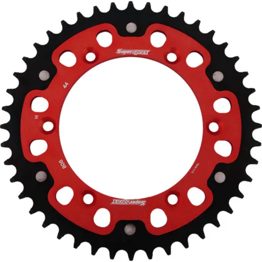 Stealth-Rear Sprocket / Chain Wheel Supersprox 520/44t red 14203R44