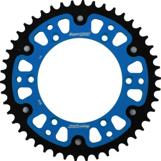 Stealth-Rear Sprocket / Chain Wheel Supersprox 520/46t blue 14203B46