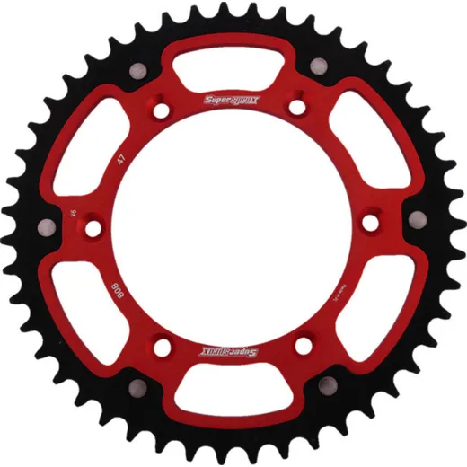 Stealth-Rear Sprocket / Chain Wheel Supersprox 520/47t red 14203R47