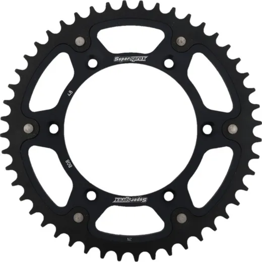 Stealth-Rear Sprocket / Chain Wheel Supersprox 520/48t black 14203K48