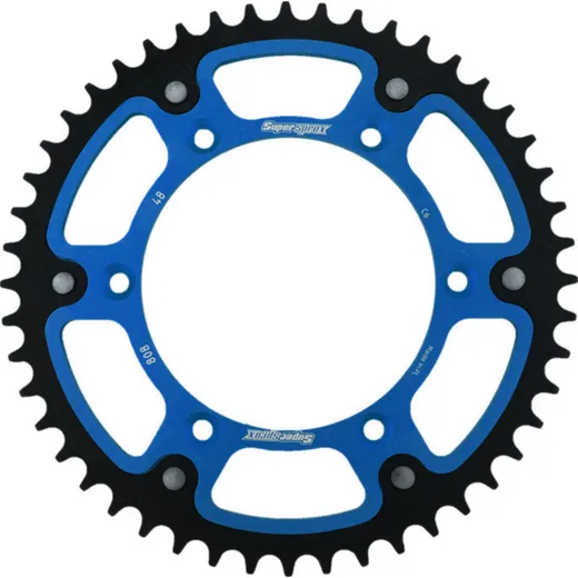 Stealth-Rear Sprocket / Chain Wheel Supersprox 520/48t blue 14203B48
