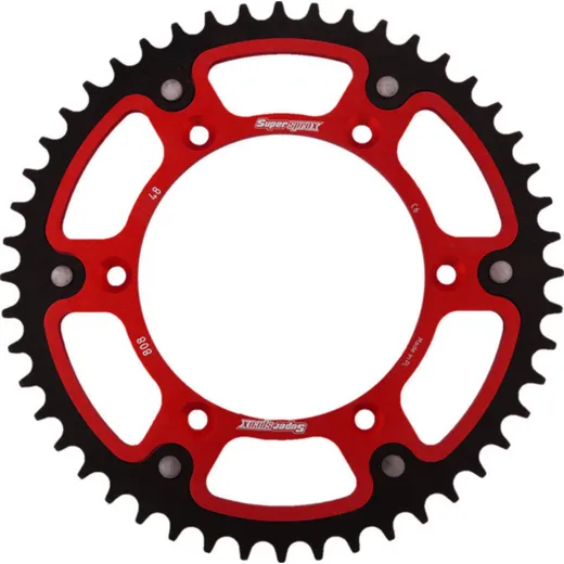 Stealth-Rear Sprocket / Chain Wheel Supersprox 520/48t red 14203R48