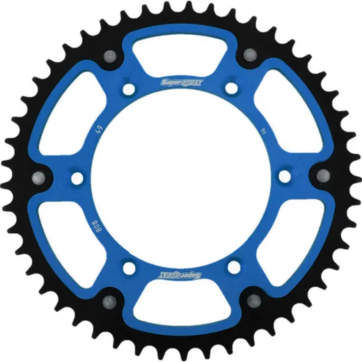 Stealth-Rear Sprocket / Chain Wheel Supersprox 520/49t blue 14203B49
