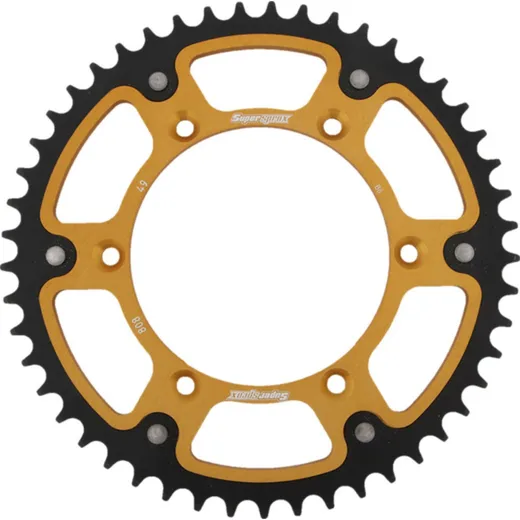 Stealth-Rear Sprocket / Chain Wheel Supersprox 520/49t gold 14203S49
