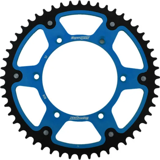 Stealth-Rear Sprocket / Chain Wheel Supersprox 520/52t blue 14203B52