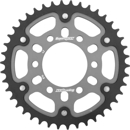 Stealth-Rear Sprocket / Chain Wheel Supersprox 530/42t silver 14902V42