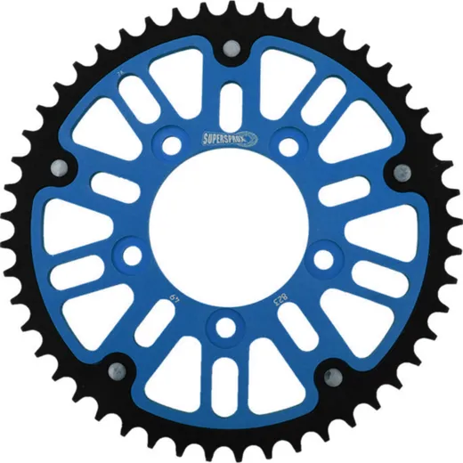 Stealth-Rear Sprocket / Chain Wheel Supersprox 520/49t blue 14405B49