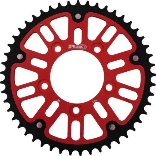 Stealth-Rear Sprocket / Chain Wheel Supersprox 520/49t red 14405R49