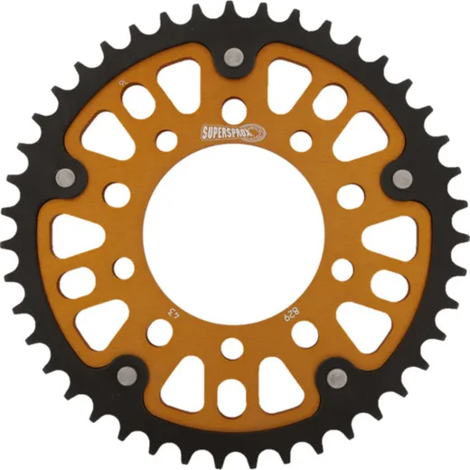 Stealth-Rear Sprocket / Chain Wheel Supersprox 530/43t gold 14601S43