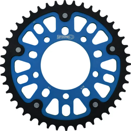 Stealth-Rear Sprocket / Chain Wheel Supersprox 530/44t blue 14601B44