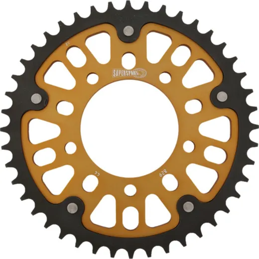Stealth-Rear Sprocket / Chain Wheel Supersprox 530/44t gold 14601S44