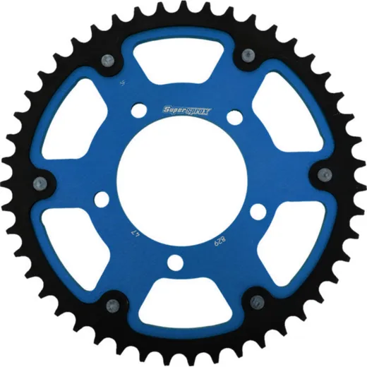 Stealth-Rear Sprocket / Chain Wheel Supersprox 530/47t blue 14601B47
