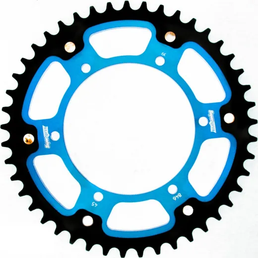 Stealth-Rear Sprocket / Chain Wheel Supersprox 520/45t blue 12304B45