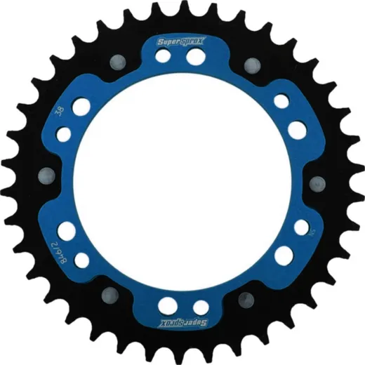 Stealth-Rear Sprocket / Chain Wheel Supersprox 520/38t blue