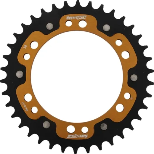 Stealth-Rear Sprocket / Chain Wheel Supersprox 520/38t gold