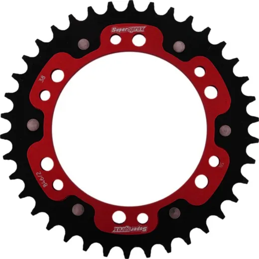 Stealth-Rear Sprocket / Chain Wheel Supersprox 520/38t red