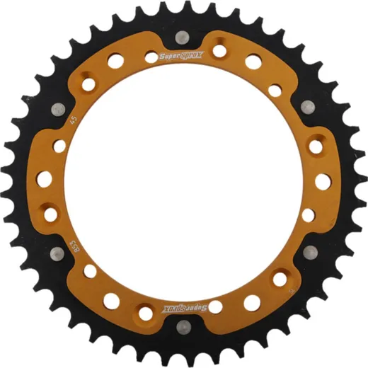 Stealth-Rear Sprocket / Chain Wheel Supersprox 520/45t gold 12500S45