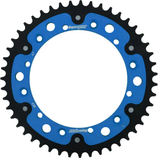 Stealth-Rear Sprocket / Chain Wheel Supersprox 520/47t blue 12500B47