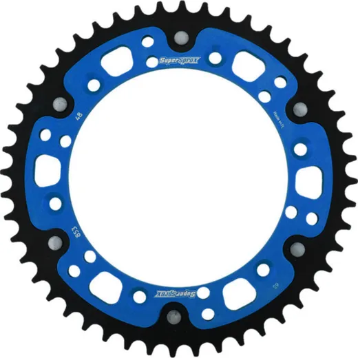 Stealth-Rear Sprocket / Chain Wheel Supersprox 520/48t blue 12500B48