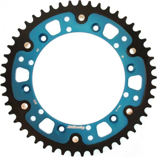 Stealth-Rear Sprocket / Chain Wheel Supersprox 520/49t blue 12500B49